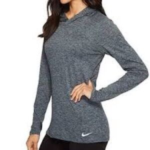 Nike Dri Fit Womens Long Sleeve Pullover Athletic Hoodie Size S (v)
